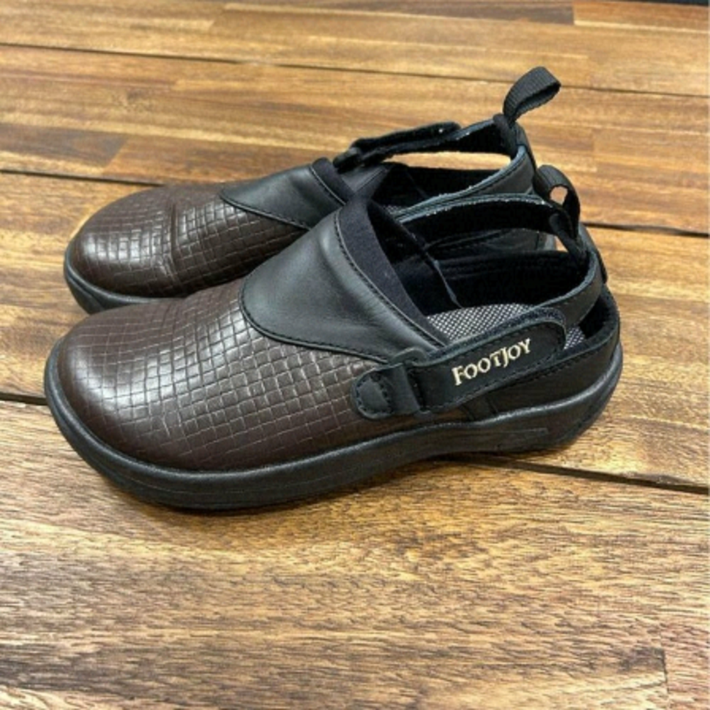 ⛳️FOOTJOY- mens golf sandals. Excellent condition. Brown/black. Size 8. Ve…